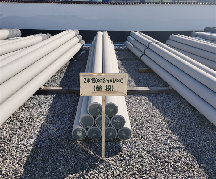 五指山190×12米钢筋混凝土水泥电线杆
